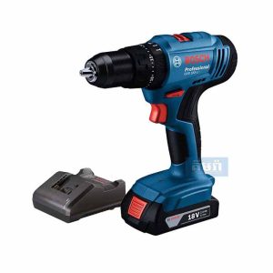 GSB 183-LI (Set 1Bat+1charger) Cordless Impact Drill/Drivers - ម៉ូទ័រស្វានញ្ញាក់ប្រើថ្ម 18V BOSCH ឈុតថ្មមួយ-ឆ្នាំងសាកមួយ