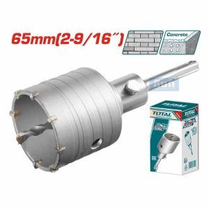 TAC430651 65mm Total Hole Core Bit - ផ្លែចោះរុន្ធ 65mm TOTAL