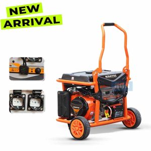 NCG7000EB NIKATEC Gasoline generator (No Battery) – ម៉ាស៊ីនភ្លើង 6 គីឡូវ៉ាត់ស៊េរីថ្មី (មានរុន្ធដោត USB&TYPE C) (មិនមានអាគុយមកជាមួយ)