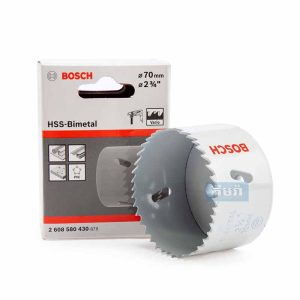 Bosch 2608580430 LLP Bi-Metal Hole Saw 70mm - ផ្លែចោះឈើ BOSCH 70mm
