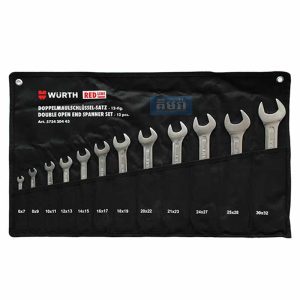 Wurth (6-32mm) RedLine double-ended wrench set, 12 pieces 575430443 - សោរមាត់ជញ្ជៀន Wurth