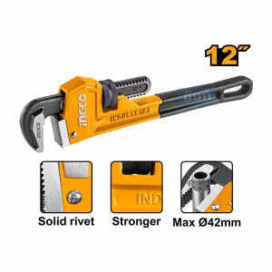 HPW0812 300mm(12") Ingco Pipe Wrench - ម៉ាឡេតមូលទិប 12'' 300mm