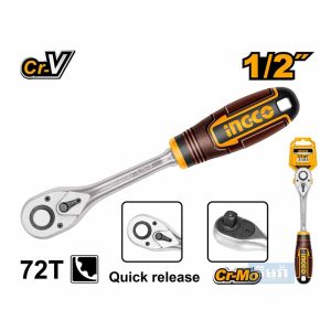 HRTH0812 Ratchet wrench - ដងសោរគ្រាប់ Ingco 1/2"