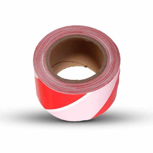 Waring Tap White/RED 100m – ខ្សែរចរាចរណ៏​​ ក្រហម-សរ 100m