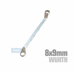 Powerdrive 8x9mm Star Wrench Wurth (5754305089) Single Unit - សោរមាត់ជញ្ចៀនកោងមានពីរលេខ 8x9