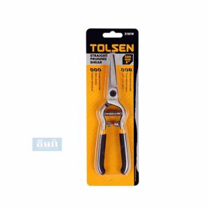 8″ Tolsen 31019 STRAIGHT PRUNING SHEARS - កន្រ្តៃកាត់ 8" 200mm