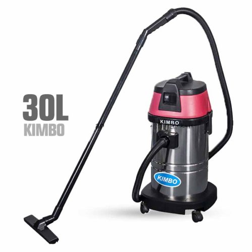 30L Stainless Steel Single Phase AS30 Kimbo Wet and Dry Vacuum Cleaner - ម៉ូទ័រប៉ូមធូលី KIMBO 30L