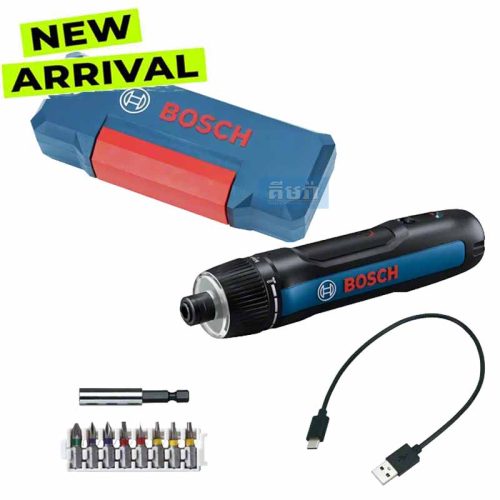 BOSCH GO 3 CORDLESS SCREWDRIVER - ទុលរឺវីសប្រើថ្ម BOSCH (06019H2281)