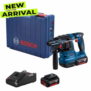 GBH 185 LI (2*4.0Ah, GAL 18-40) CORDLESS ROTARY HAMMER - ម៉ូទ័រស្វានបុកប្រើថ្ម 18V (06119240K1)