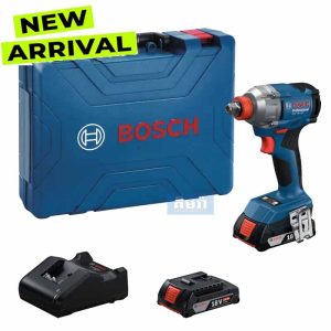 GDX 18V-285, Kit Cordless Impact Driver/Wrench - ម៉ូទ័រម៉ូលវ៉ាឡុងនិងបាញ់វីសប្រើថ្ម BOSCH  (06019N21K2)