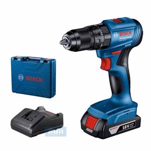 GSB 185-LI (1bat+charger) CORDLESS IMPACT DRILL/DRIVERS - ម៉ូទ័រស្វានញ្ញាក់ប្រើថ្ម 18V ឈុតថ្ម 1 អត់ប្រើធ្យូង (06019K31K1)