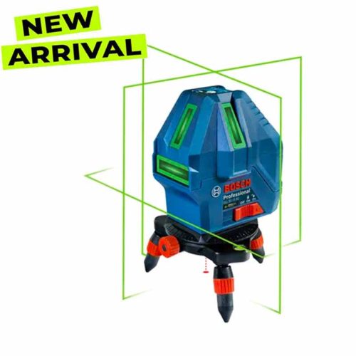 GLL 50-15 XG Bosch Green Line Laser -ឡាស៊ែបន្ទាត់ពន្លឺបៃតង 5Line​ (06010657K0)