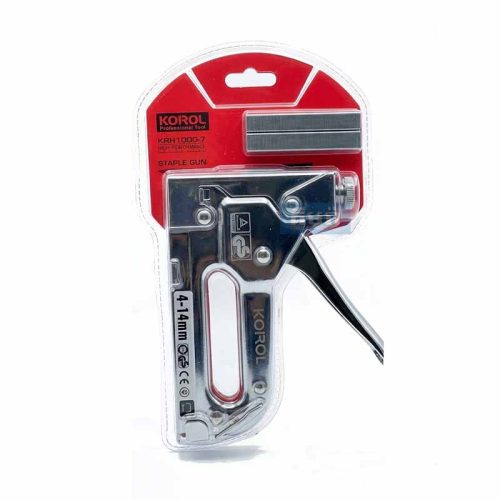 KRH1000-7 ឧបករណ៏កិបឈើ - KOROL Heavy-Duty Adjustable Staple Gun