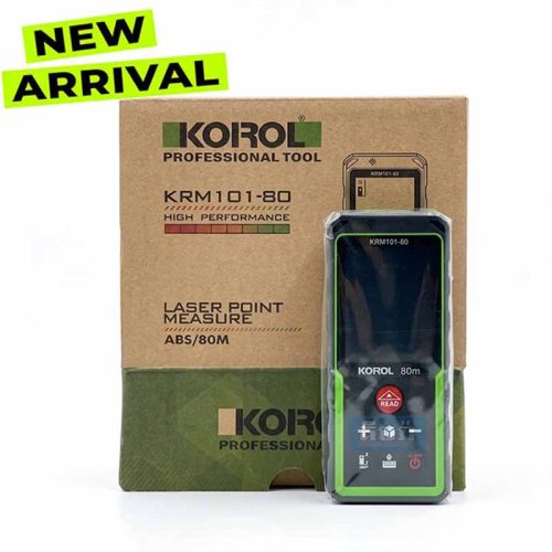 KRM101-80 ឡាស៊ែម៉ែត្រ 80m -​ KOROL 80m Digital Laser Distance Meter