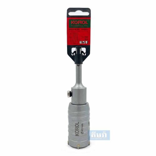 KRA206-40 ផ្លែចោះបេតុង -​ KOROL 40mm Wall Hole Saw / Core Drill Bit