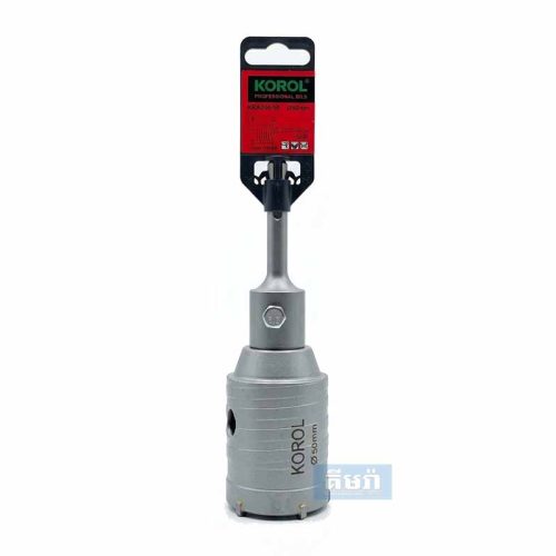 KRA206-50 ផ្លែចោះបេតុង -​ KOROL 50mm Wall Hole Saw / Core Drill Bit