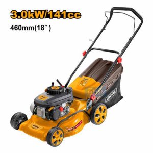 GLM141181 Ingco Gasoline lawn mower - ម៉ាស៊ីនកាត់ស្មៅរទះរុញ សាំងសុទ្ធ