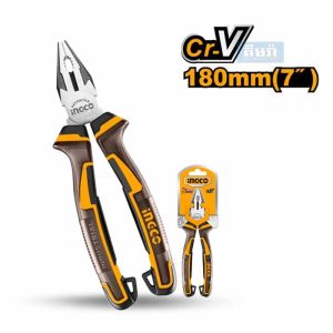 HCP28188 Combination Pliers 7 Inch CR-V Material 7" - ដង្កាប់ 7" INGCO