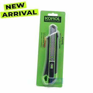KRA552-0.7x18x100P កាំបិតឡាម - KOROL Heavy-Duty Utility Snap-Off Knife